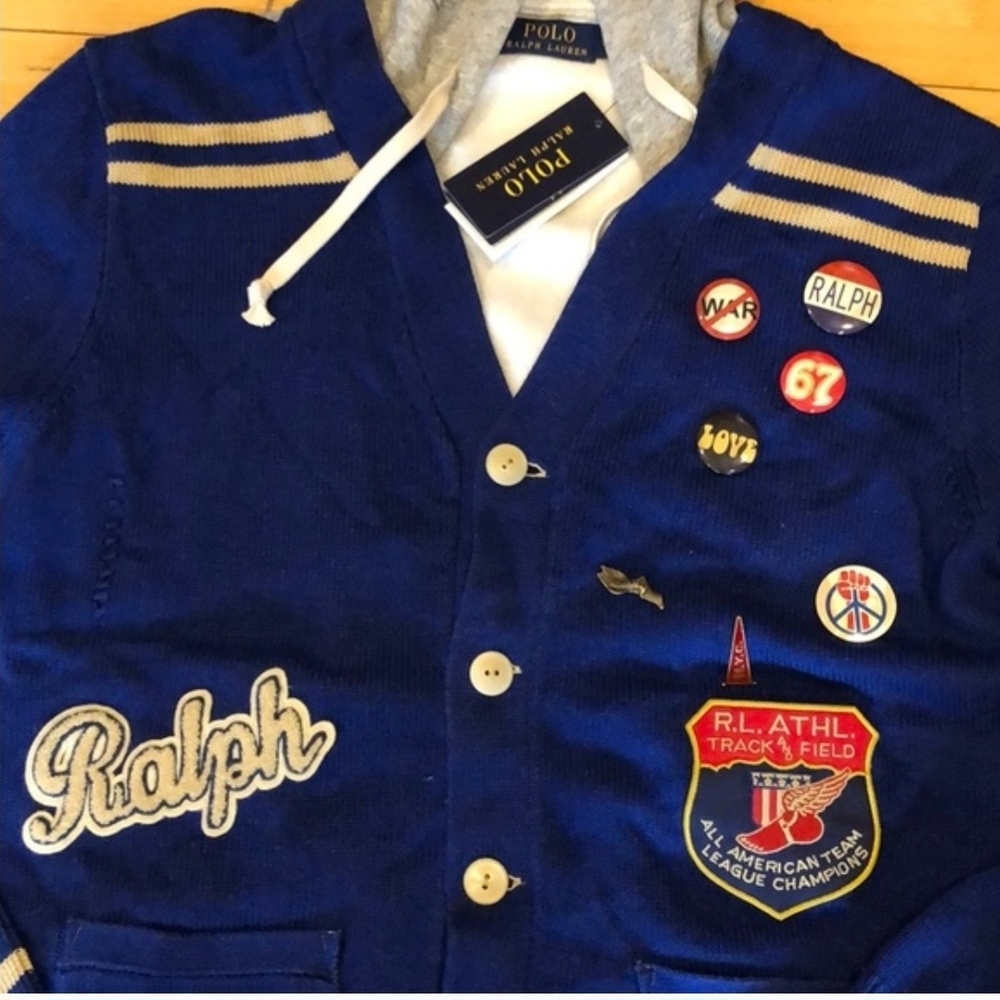 Polo Ralph Lauren Blue Cardigan